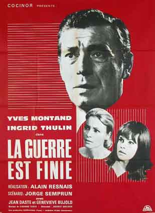 La Guerre est finie …